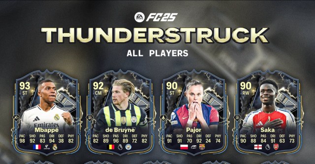 EA FC 25 Thunderstruck Promo: All Cards Leaked!
