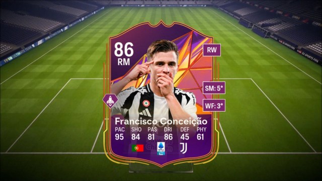 Unlock Francisco Conceicao Track Stars SBC in EA FC 25