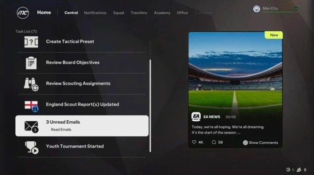Is EA Sports FC 25 Career Mode Facing Critical Bugs?