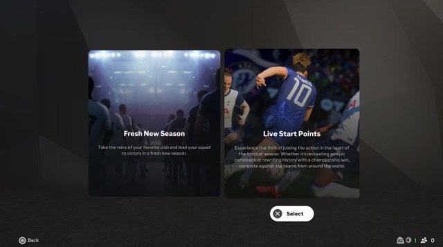 FC 25 Live Start Points: Experience Career Mode Like Never Before