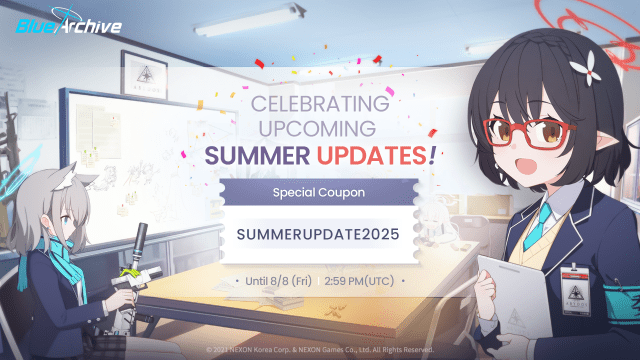 Blue Archive Drops Summer Coupon: How to Claim Your Free Loot