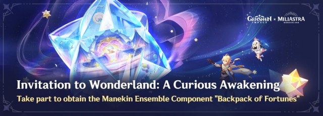 Genshin Impact’s “Invitation to Wonderland” Event: Start, Re