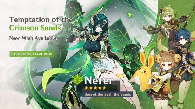 Genshin Impact’s ‘Luna II’ Banners: Nefer & Furina Headline