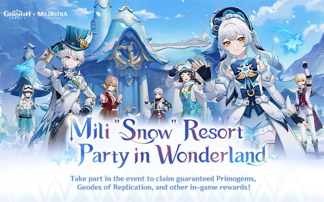 Genshin Impact&#8217;s December Extravaganza: Unlocking Rewards in the Snow Resort Invitation and Party Challenge