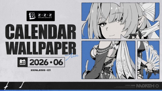 Zenless Zone Zero June 2026 Calendar Wallpaper Featuring Roscaelifer Released
