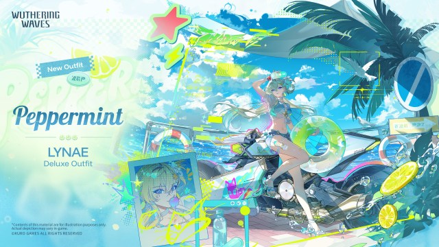 Lynae’s Peppermint Skin Debuts in Wuthering Waves 3.5: Pricing and Availability