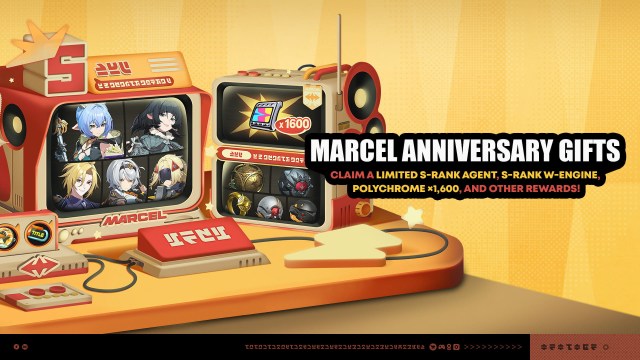 Marcel Anniversary Gift: Free S-Rank Agent and 1,600 Polychrome