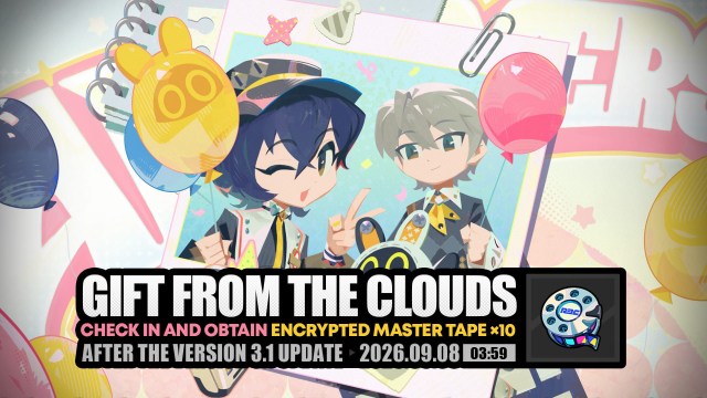 ZZZ Gift From the Clouds Login Event: 10 Free Encrypted Master Tapes