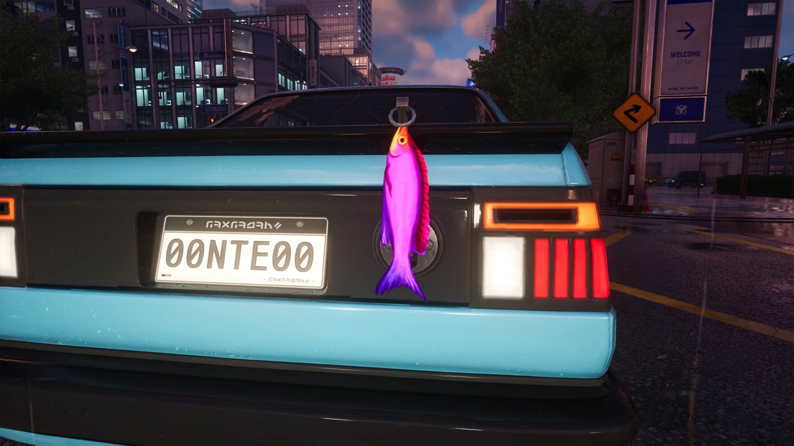 How to Hang a Fish on Your Car in NTE