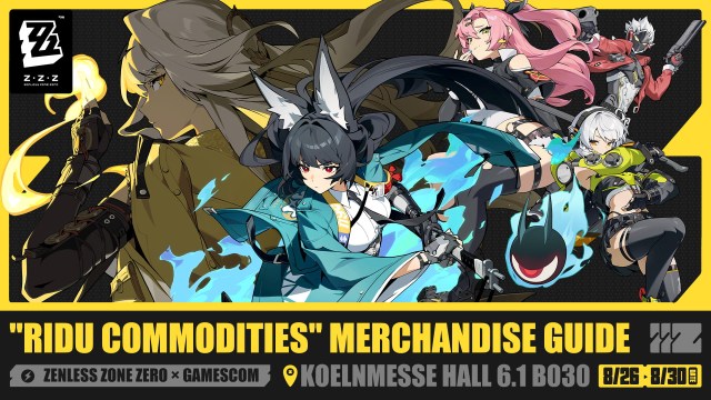 Zenless Zone Zero Eridu Commodities Event at gamescom 2026