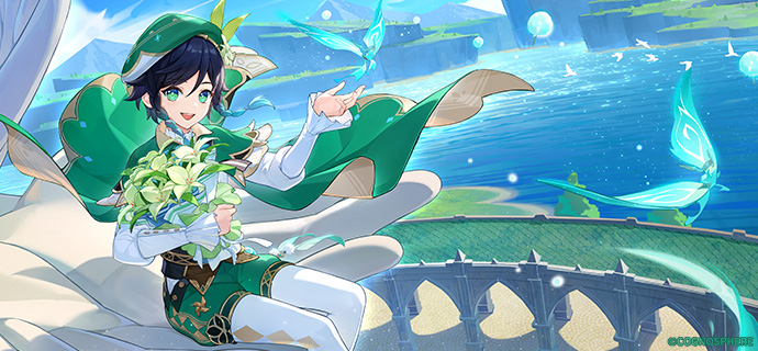 Genshin Impact June 2025 Calendar Wallpaper