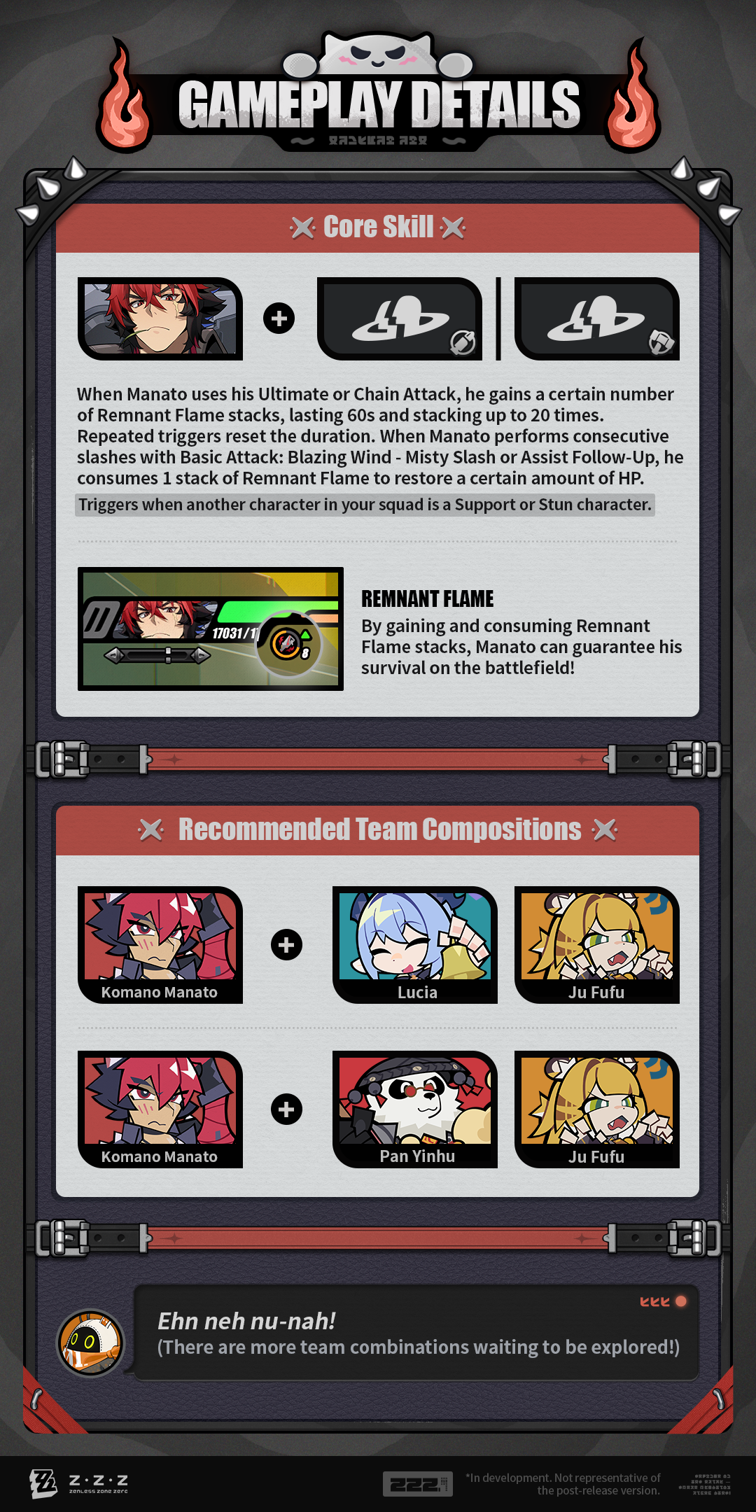 Detailed frame: mid-combo finisher. Special Attack Animation