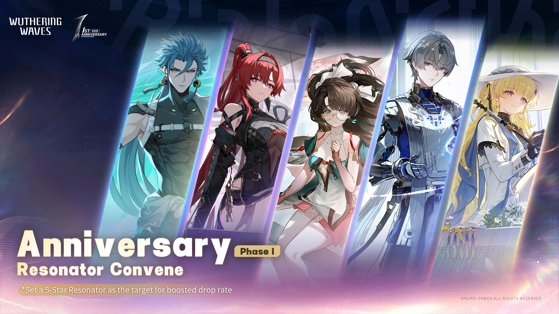 Wuthering Waves Anniversary Banner