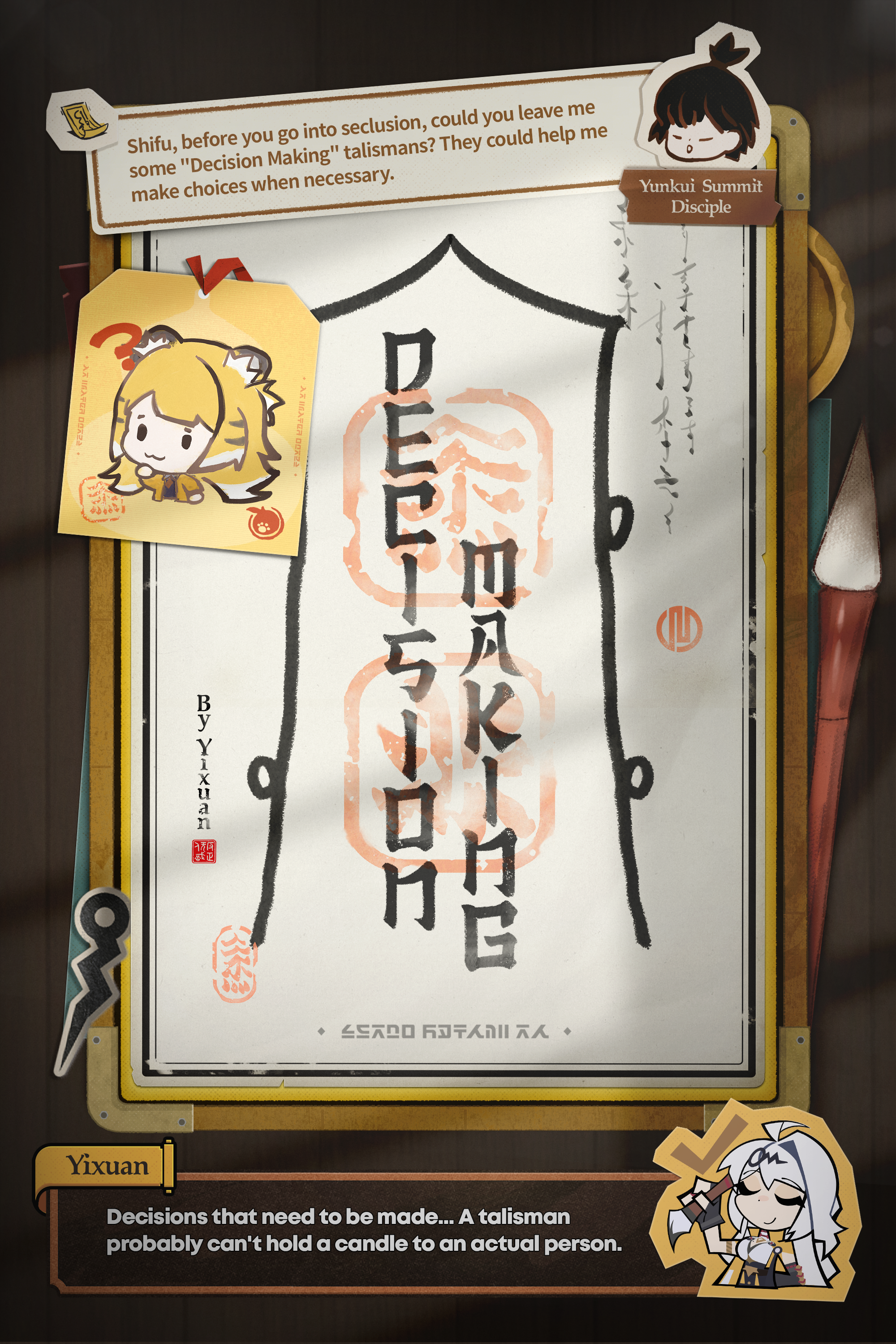 A close-up of intricate symbols and glowing runes, possibly tied to new mechanics or lore.