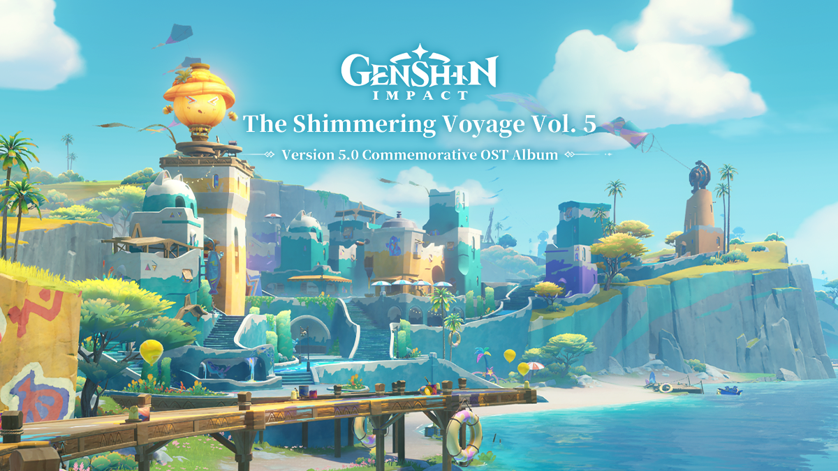 Genshin Impact Shimmering Voyage Vol. 5 OST Album Cover
