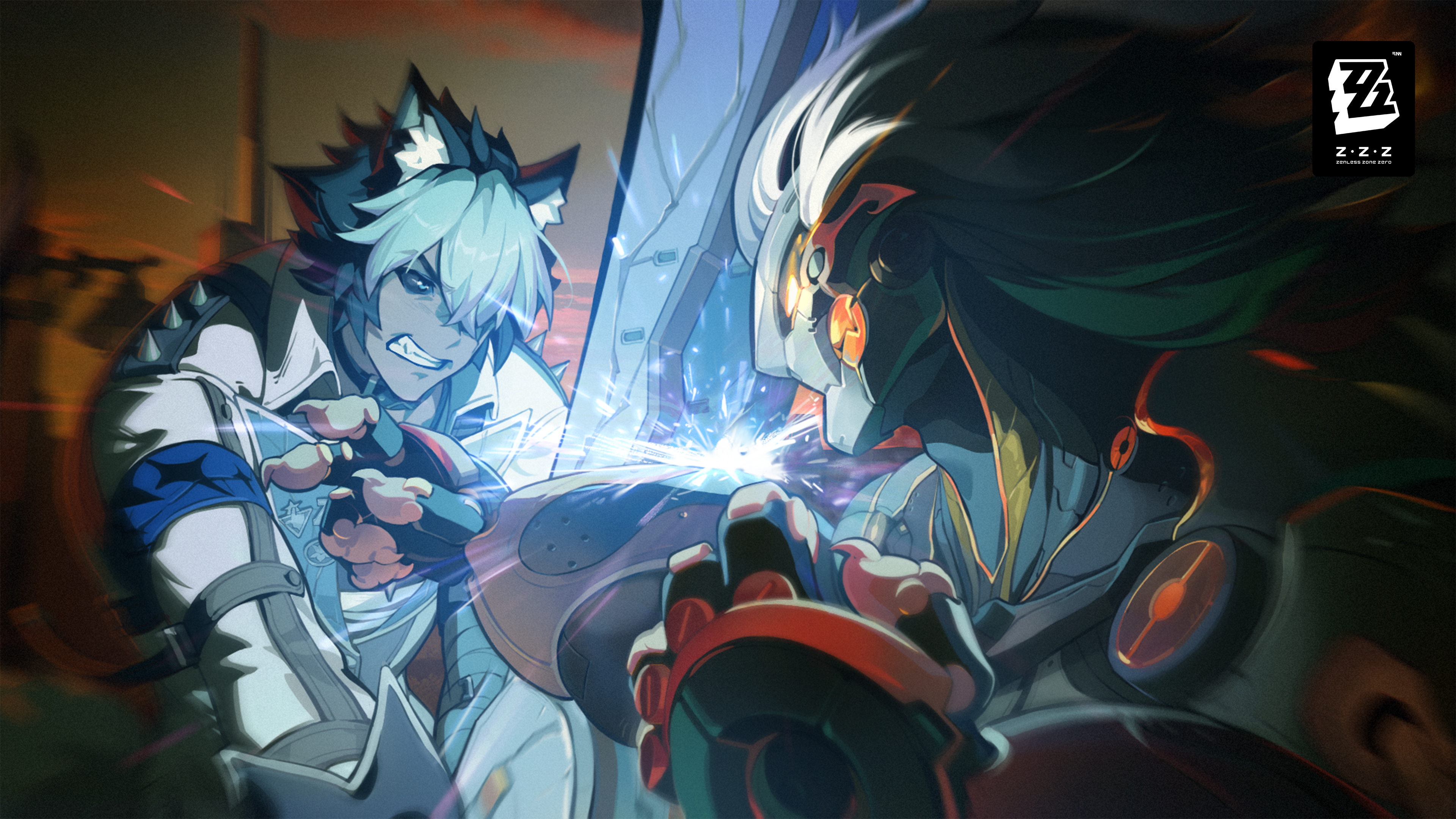 Solo agent leaning against hover vehicle