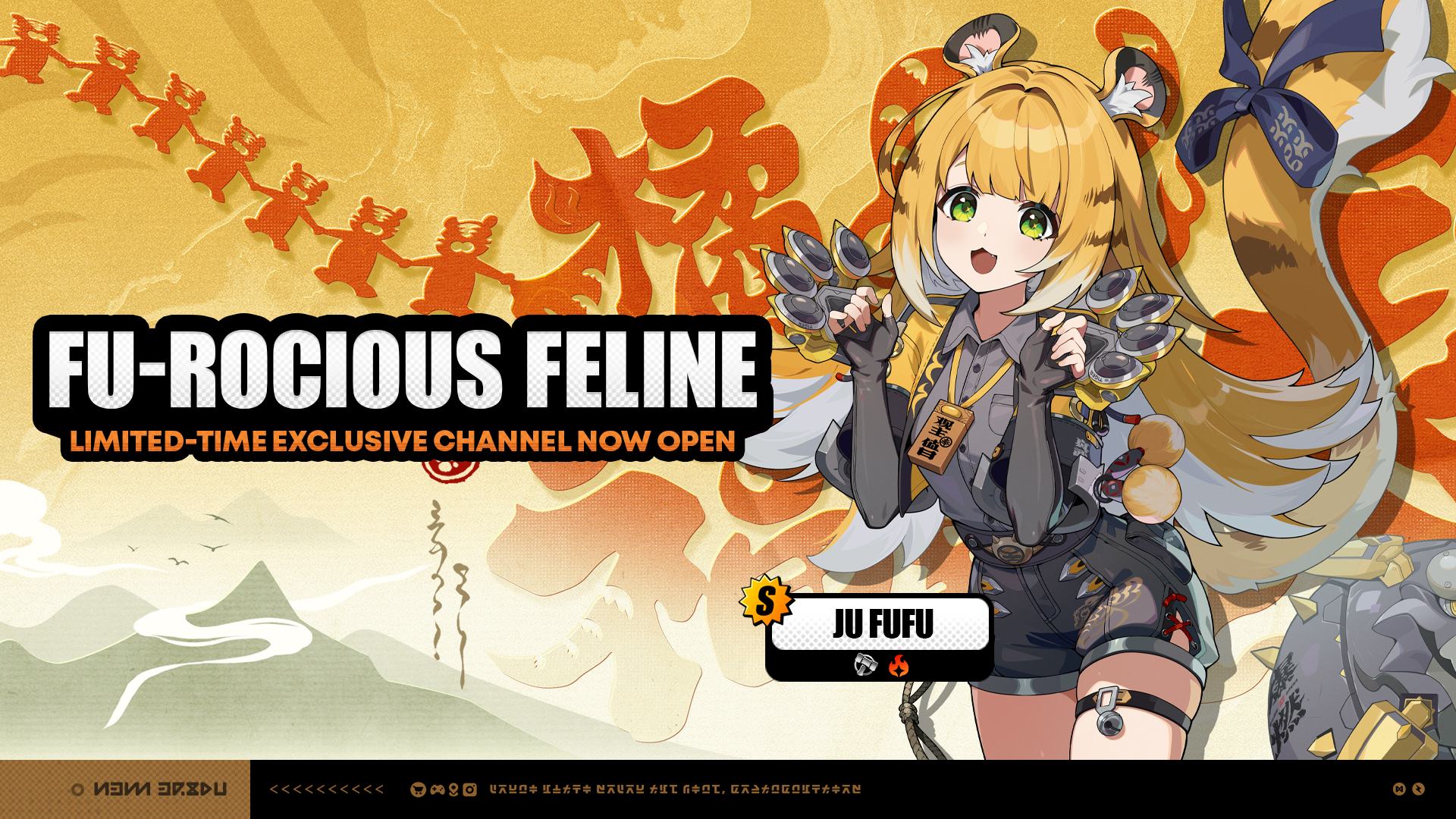 Roaring Fur-nace and Tusks of Fury banner art