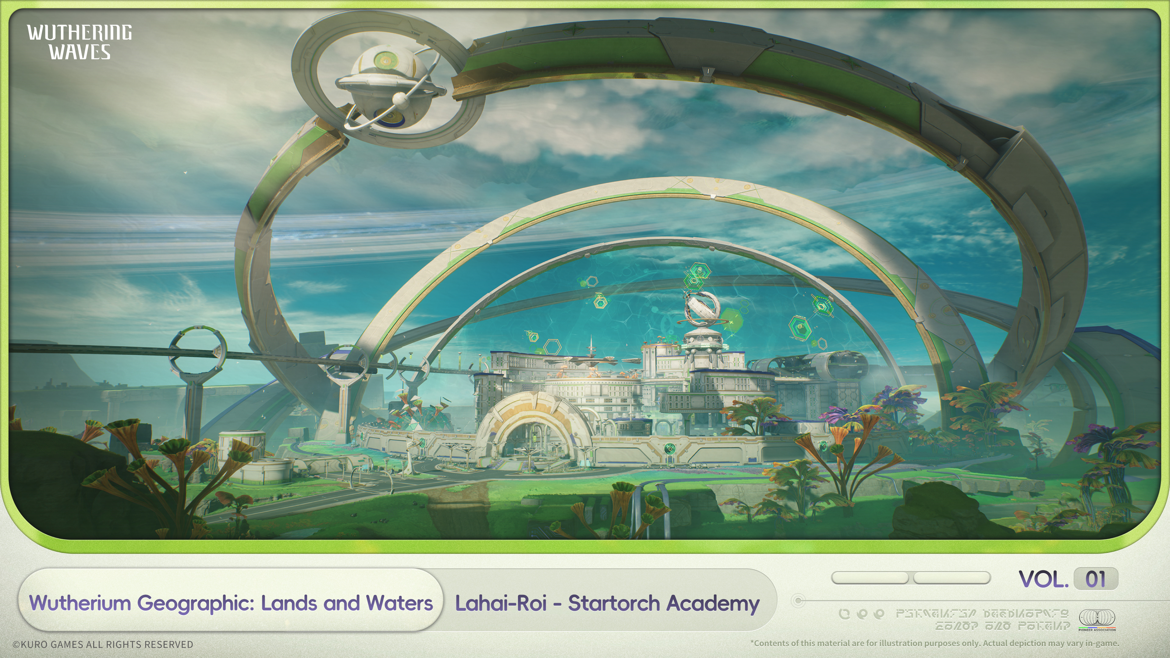 Aerial view of Startorch Academy, emphasizing its circular plazas and research towers