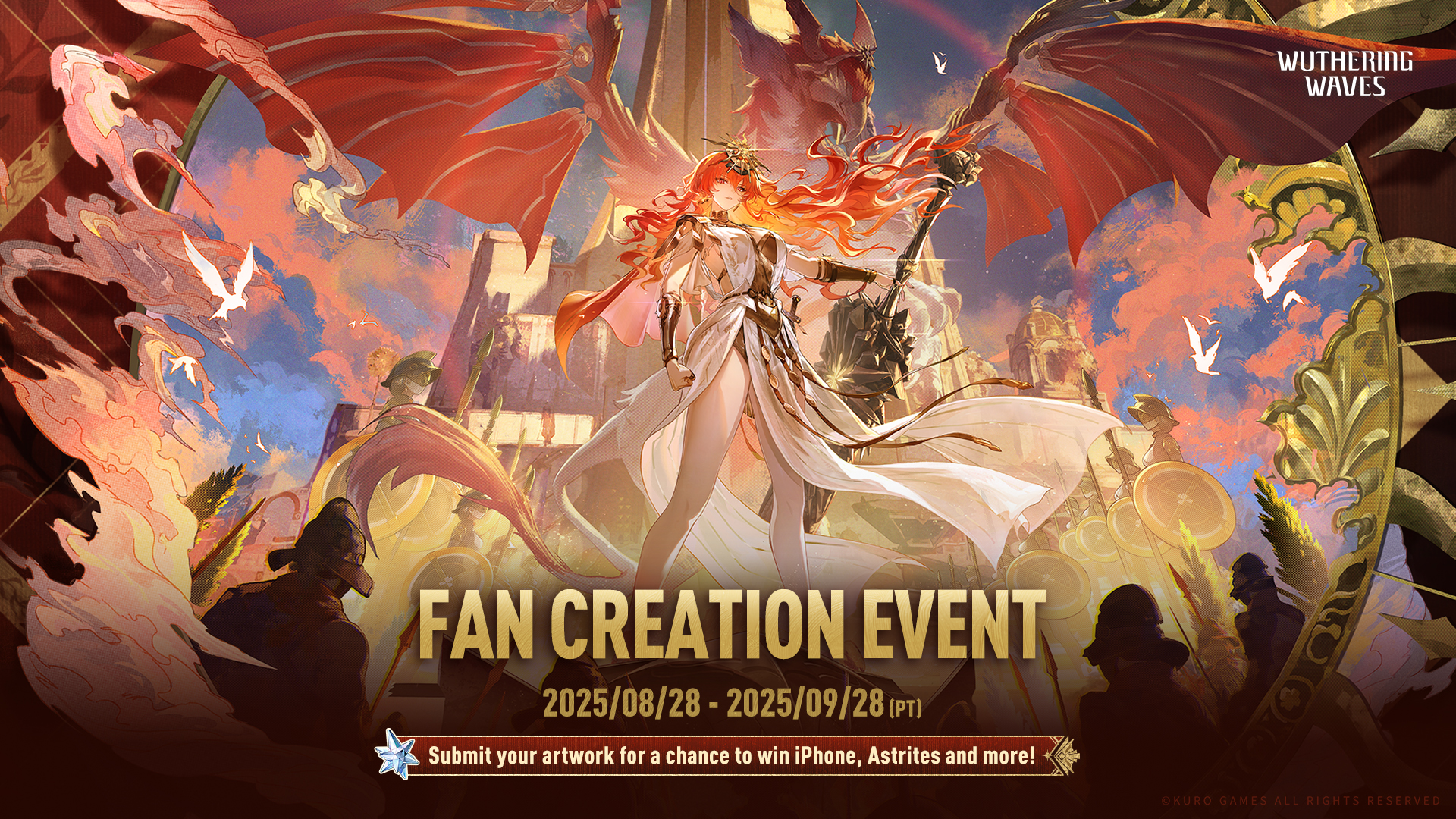 Wuthering Waves Fan Art Event Banner