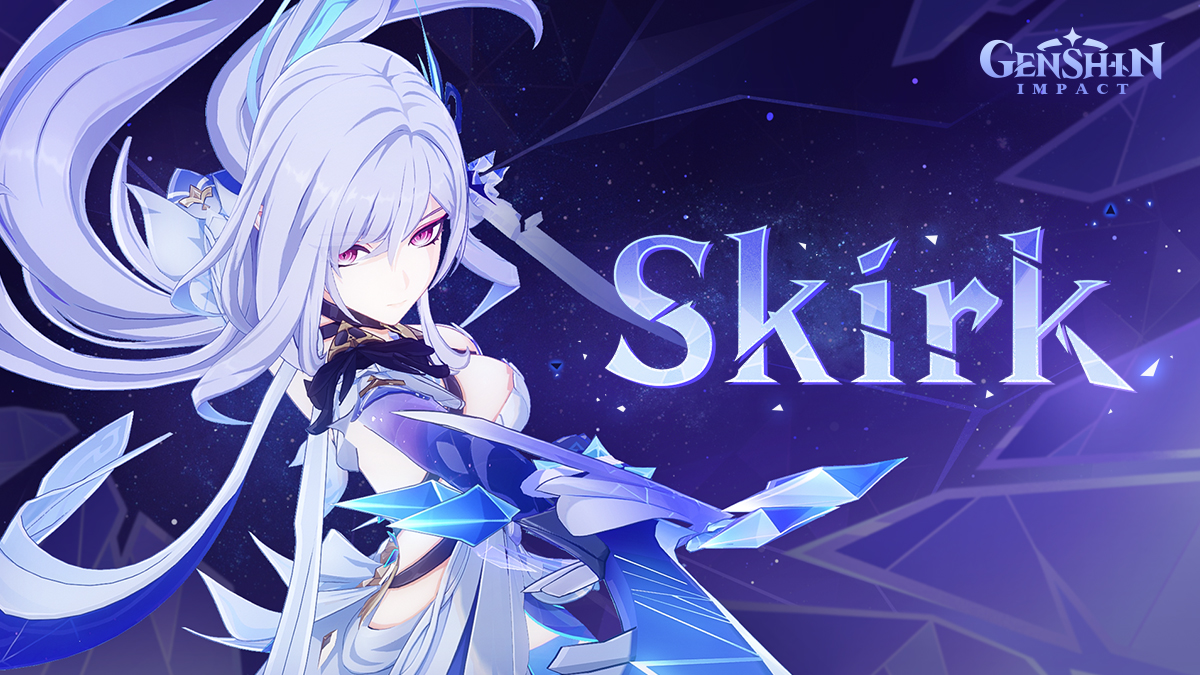 A mysterious celestial image from Genshin Impact's latest teaser, depicting a dying planet and scattered starlight.