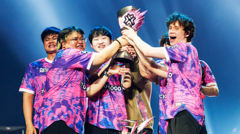 Paper Rex celebrates victory at Masters Toronto