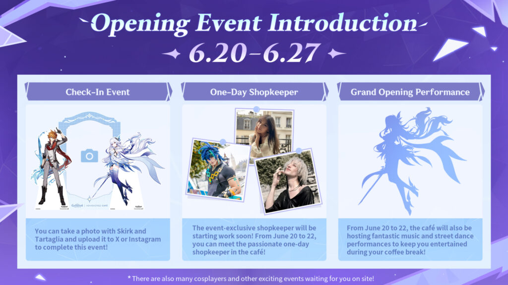 Grand Opening Performances