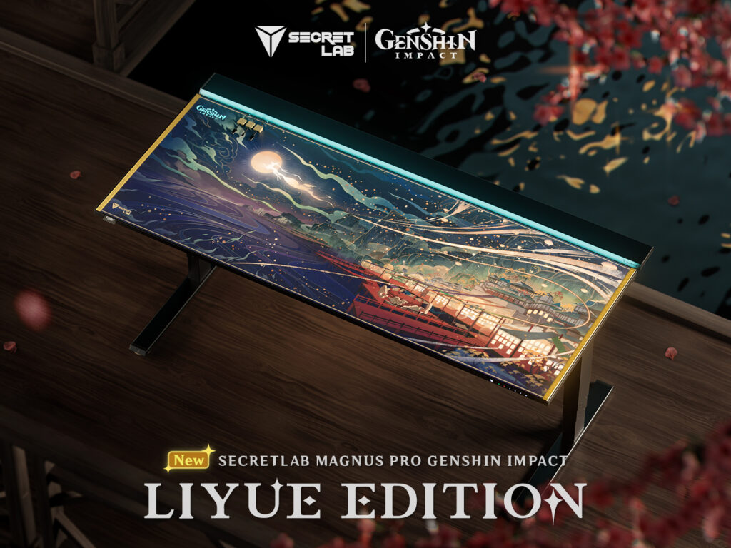 Secretlab MAGNUS Pro Genshin Impact Desk