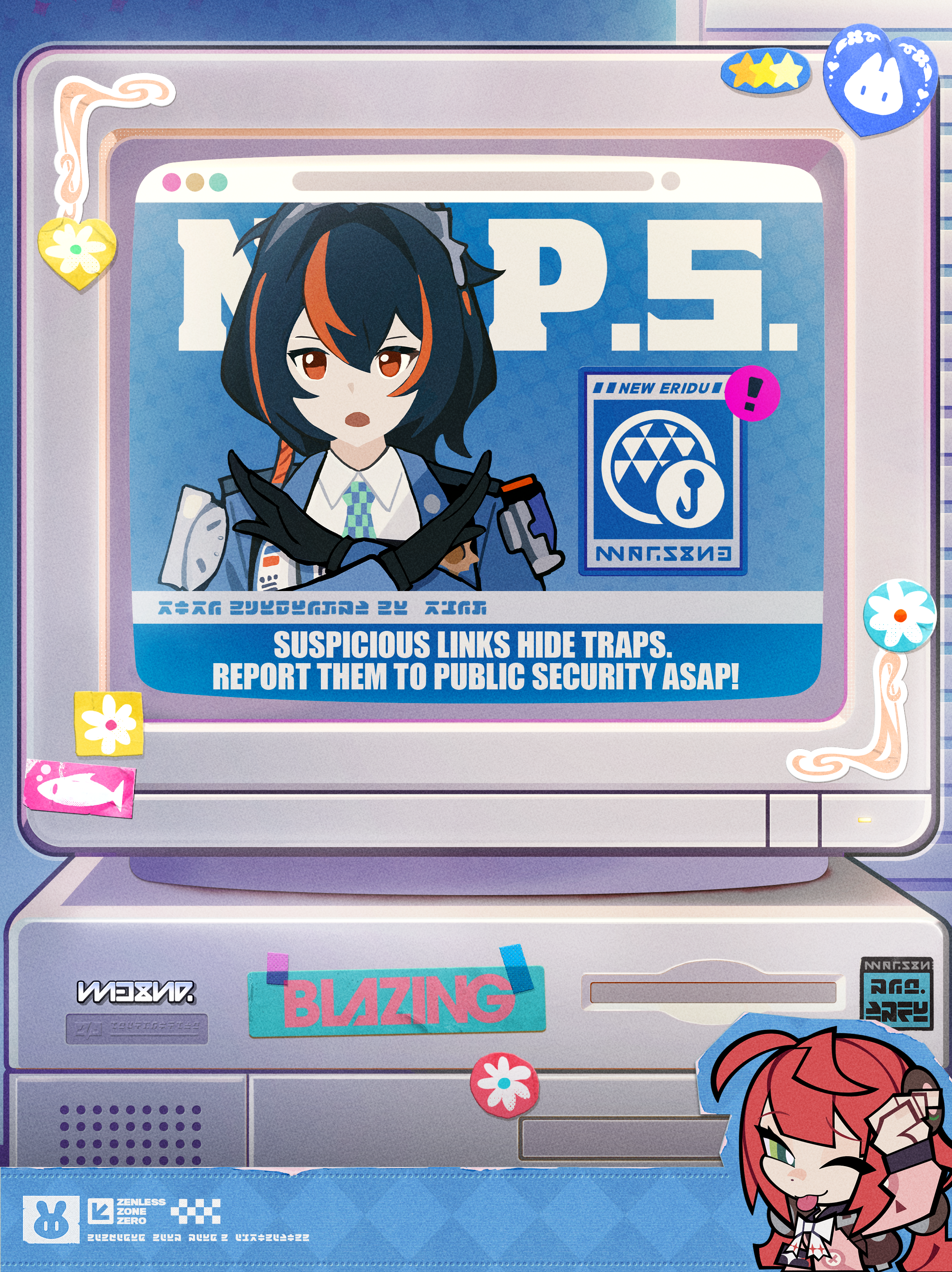 Alice and Yuzuha sharing a laugh after the PSA
