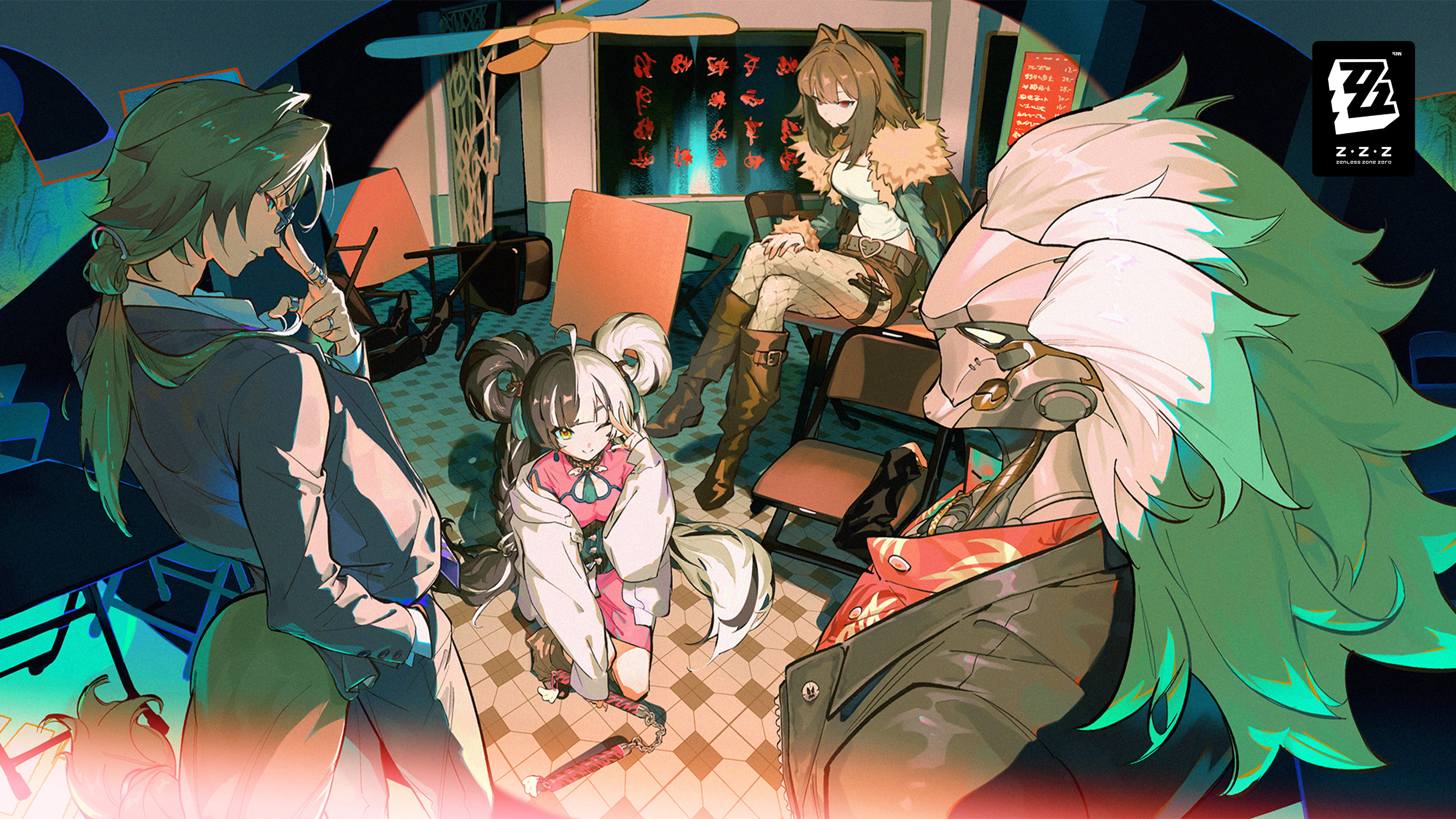 Minimalist motif, with the ZZZ logo and iconic city outlines—ideal for desktop backgrounds or social banners.