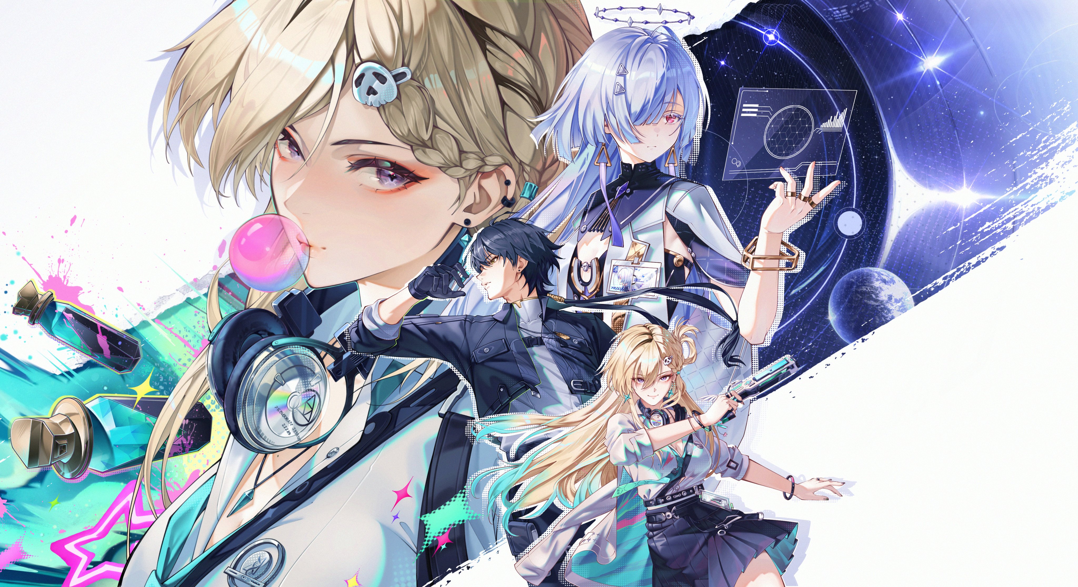 Stylized scenic illustration with soft focus, celebrating theme of 