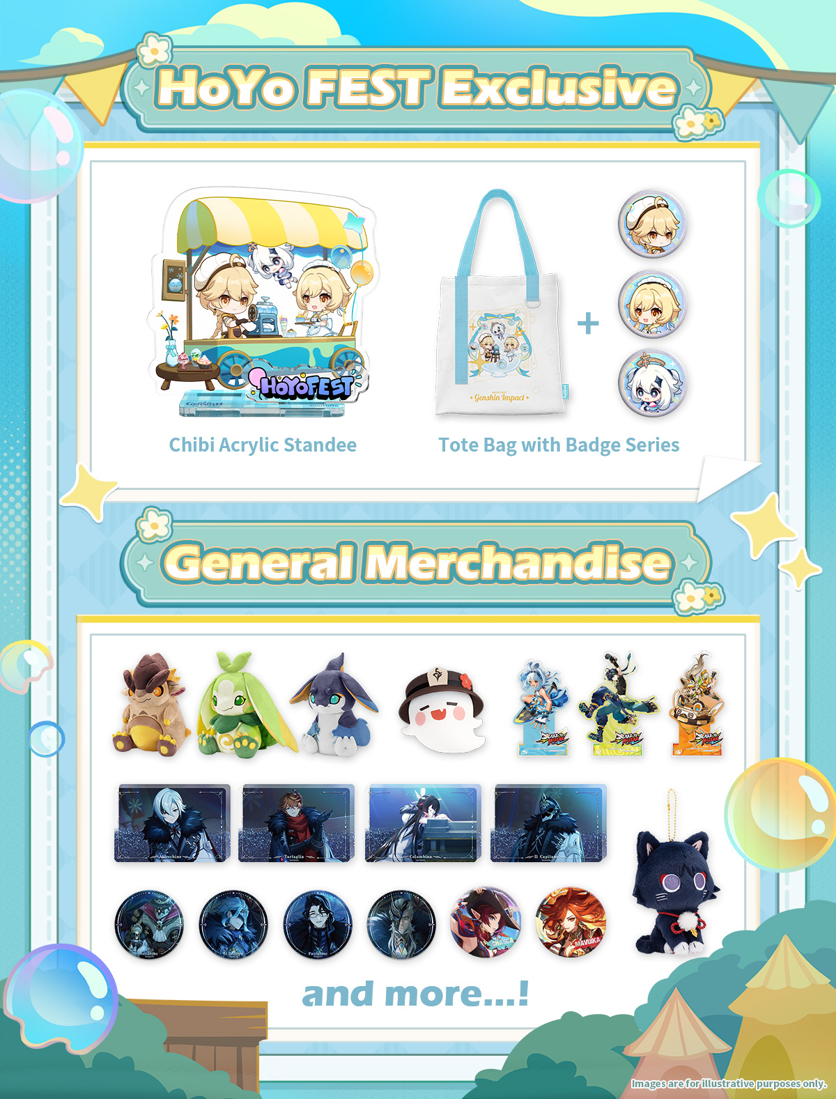 Genshin Impact Merchandise Preview