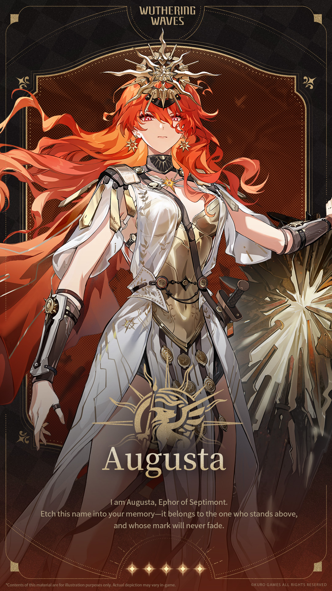 Wuthering Waves character lineup looking fierce