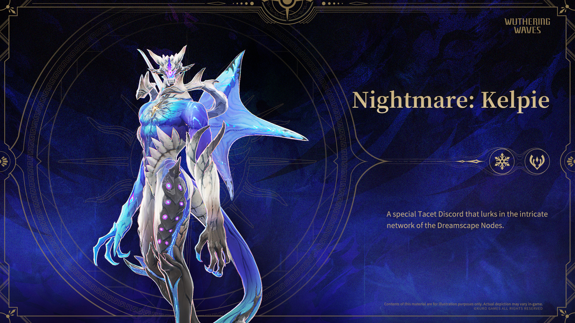 A shadowy Tacet Discord lurking in the Dreamscape Nodes