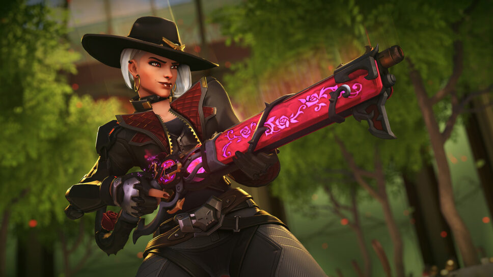 Ashe’s Lead Rose mythic weapon skin