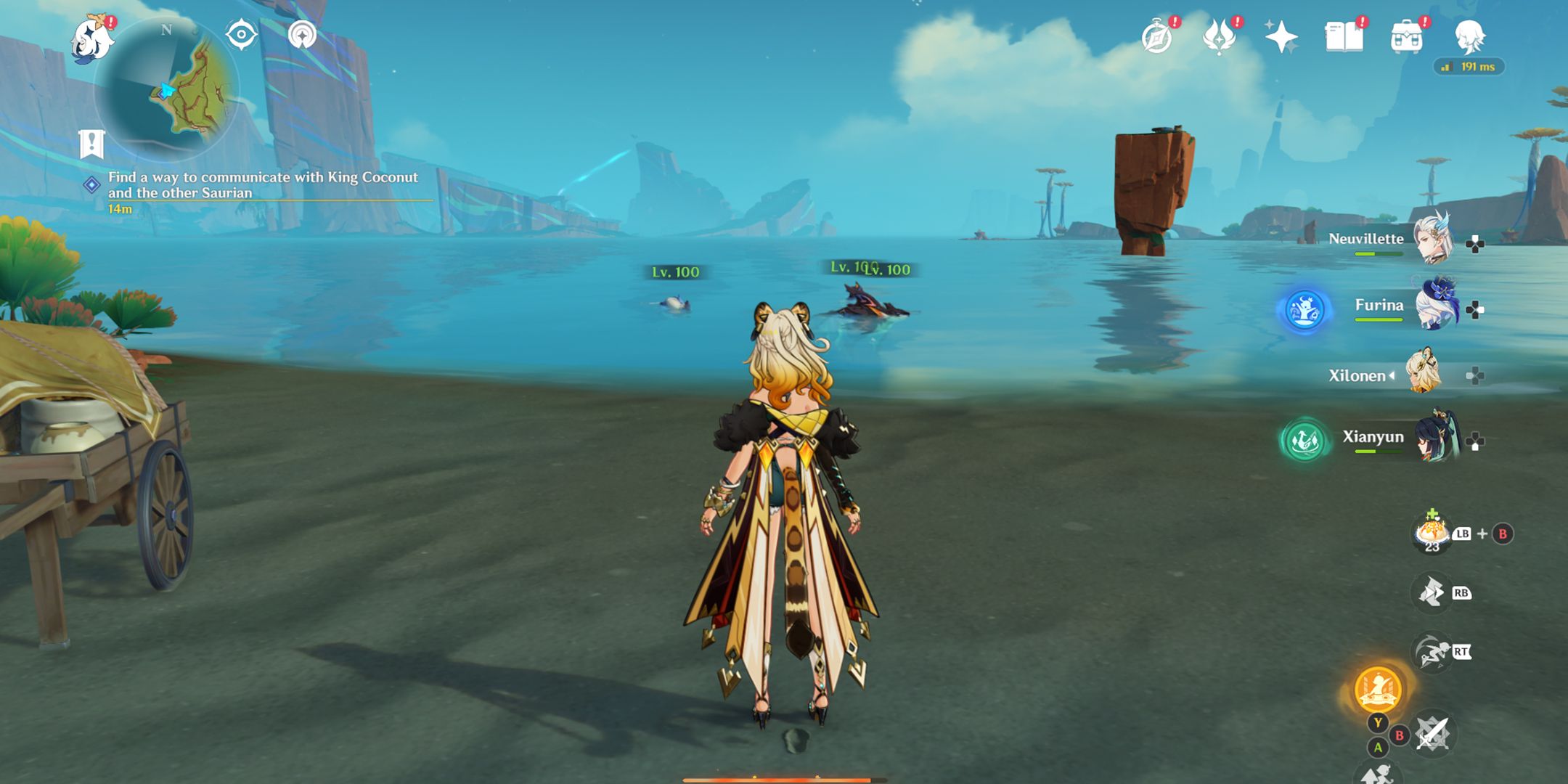 Stones, Coconuts, and Saurian Traffickers Quest