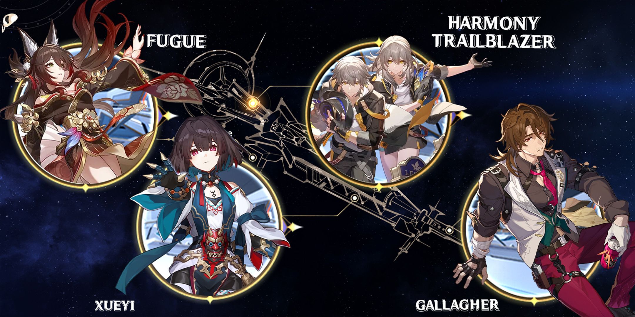 Xueyi with Fugue team composition in Honkai: Star Rail