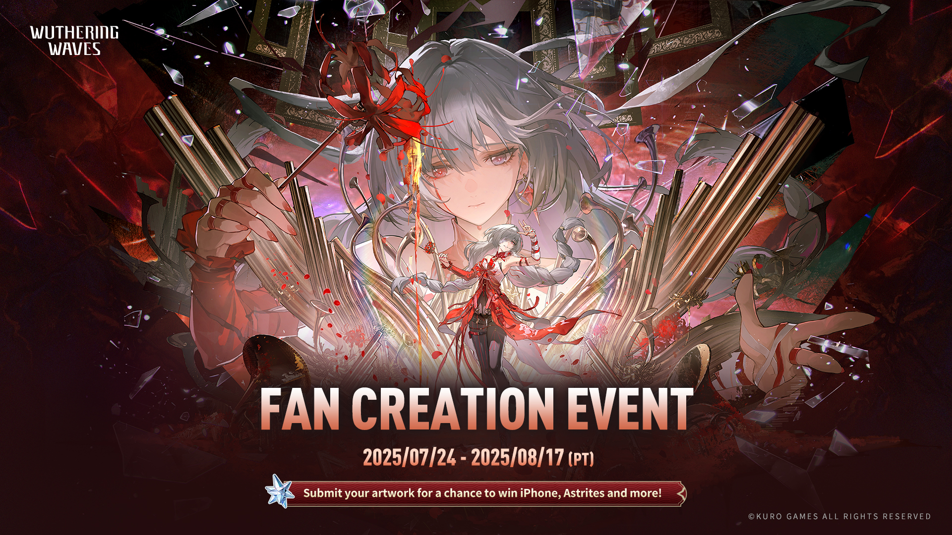 Wuthering Waves Fan Art Event Banner